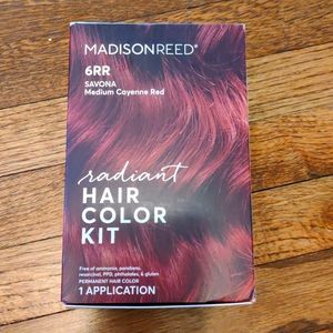 Madison Reed 6RR Savona medium cayenne red hair color kit